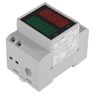 DIN рейка цифровой ампервольтметр АС 80-300V 100A  