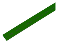  Трубка термоусаживаемая  10,0/5,0мм, зеленая, 1 шт. по 1м REXANT