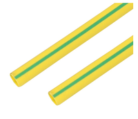  Трубка термоусаживаемая  50,0/25,0мм, желто-зеленая,  1 шт. по 1м REXANT