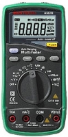 Мультиметр с автоматическим выбором диапазона со встроенными шумометром, люксметром и гигрометром Mastech MS8209 