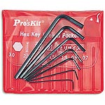 Набор ключей-шестигранников мини Pro'sKit 8PK-022