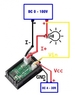 Схемы подключения вольтамперметра DC 100V 10A