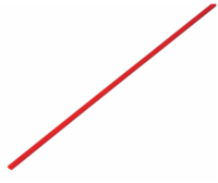 Трубка термоусаживаемая   6,0/3,0мм, красная, 1 шт. по 1м REXANT