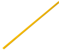 Трубка термоусаживаемая  5,0/2,5мм, желтая, 1 шт. по 1м REXANT
